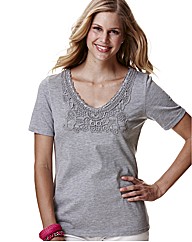 V- Neck Jersey Top