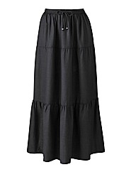 Linen Skirt Length 27in