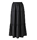 Linen Skirt Length 27in