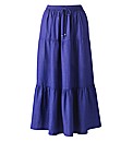 Linen Skirt Length 27in