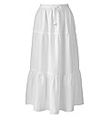 Linen Skirt Length 27in