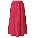Linen Skirt Length 27in