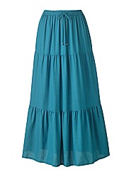 Linen Skirt Length 30in