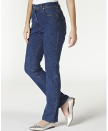 Petite Straight Leg Jeans Length 25in