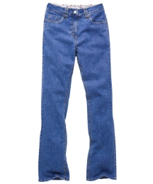 Petite Basic Bootcut Jeans Length 26in