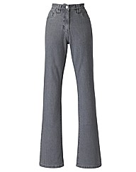 Basic Bootcut Jeans Long Length 34in
