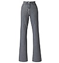 Basic Bootcut Jeans Long Length 34in