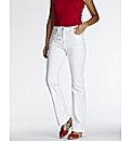 Petite Basic Bootcut Jeans Length 26in