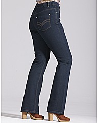 Basic Bootcut Jeans Length 32in