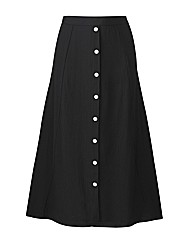 Plain Crinkle Skirt Length 29in