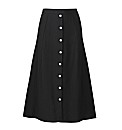 Plain Crinkle Skirt Length 29in