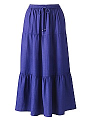 Linen Skirt Length 30in