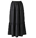 Linen Skirt Length 33in