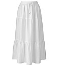 Linen Skirt Length 33in