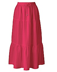 Linen Skirt Length 33in