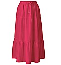 Linen Skirt Length 33in