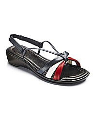 The Shoe Tailor Strappy Sandals EEE Fit