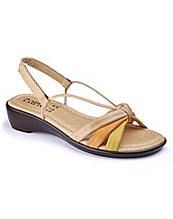 The Shoe Tailor Strappy Sandals E Fit