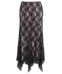 Joanna Hope Godet Lace Skirt Length 36in