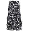 Joanna Hope Print Mesh Skirt