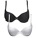 Naturally Close White Black Bra Pack