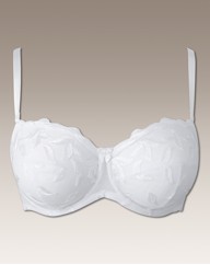 White Worlds Largest Strapless Bra
