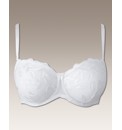 White Worlds Largest Strapless Bra