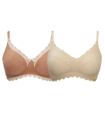 Shapely Figures Pack of Two Bras