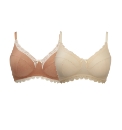 Shapely Figures Pack of Two Bras