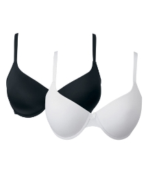 Naturally Close Black White Bra Pack