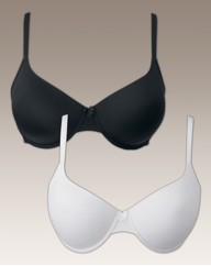 Naturally Close Black White Bra Pack