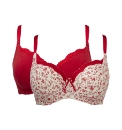 Shapely Figures Pack of 2 Bras