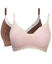 Shapely Figures Pack of 2 Bras