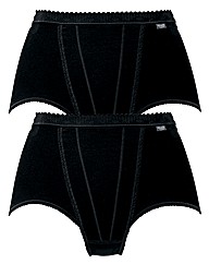 Triumph Sloggi Pack of 2 Control Briefs