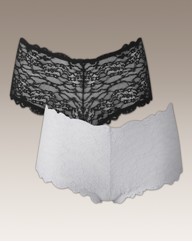 Simply Yours Black White Shorts