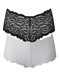 Simply Yours Black White Shorts