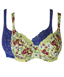 Shapely Figures Pack of 2 Bras
