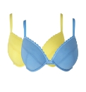 Shapely Figures Pack of 2 Plunge Bras