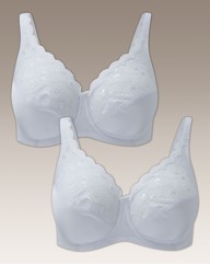 Shapely Figures Pack of 2 Minimiser Bras