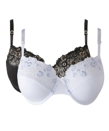 Shapely Figures Pack of 2 Bras