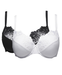 Shapely Figures Pack of 2 Bras