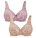 The Laura Bra - Pack of 2 Full Cup Lace