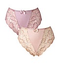 Shapely Figures Pack of 2 Lace Knickers