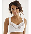 Miss Mary White Non Wired Bra