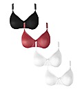Shapely Figures Assorted Pack of 4 Bras