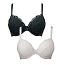 The Marilyn Bra Pack of 2 Padded Plunge