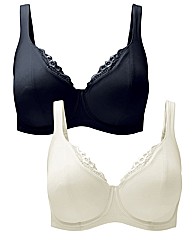 Shapely Figures Black Ivory Lucy Bras