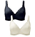 Shapely Figures Black Ivory Lucy Bras