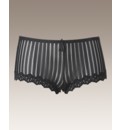 Naturally Close Striped Mesh Shorts