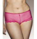 Naturally Close Striped Mesh Shorts